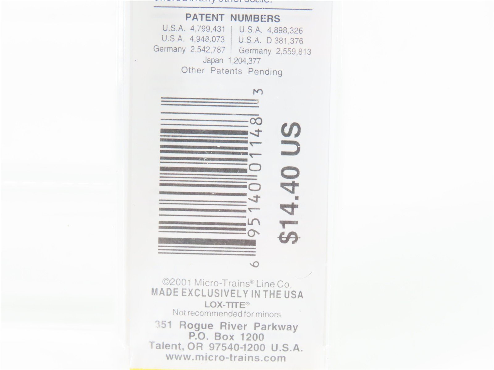 Z Micro-Trains MTL 14408-2 SP Southern Pacific 39' Single Dome Tankcar #60175