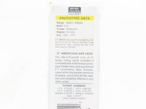 Z Micro-Trains MTL 14420-2 CP Canadian Pacific 39' Single Dome Tankcar #389593