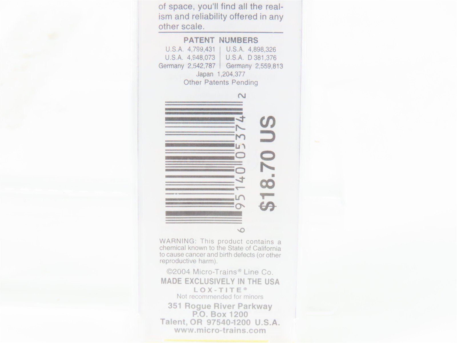 Z Micro-Trains MTL 14420-2 CP Canadian Pacific 39' Single Dome Tankcar #389593