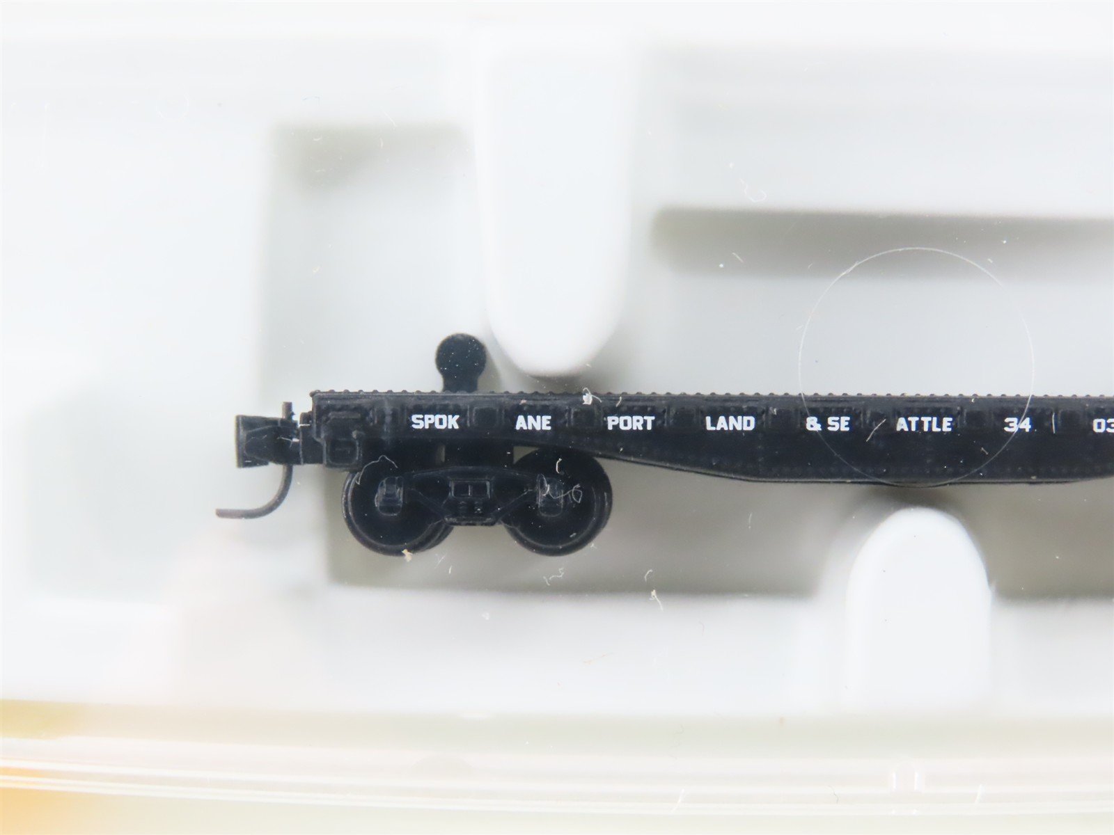 Z Micro-Trains MTL 14506-2 SP&S Spokane Portland & Seattle 50' Flatcar #34034