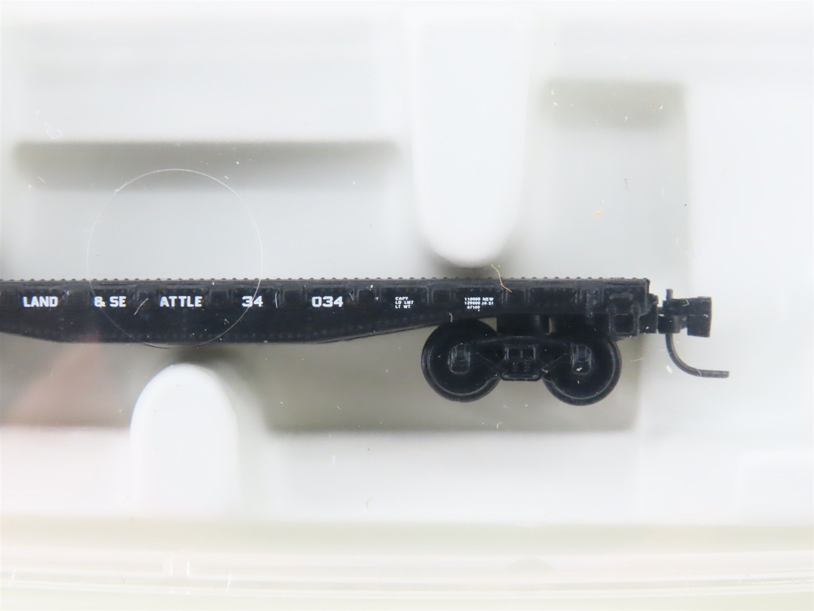 Z Micro-Trains MTL 14506-2 SP&S Spokane Portland & Seattle 50' Flatcar #34034