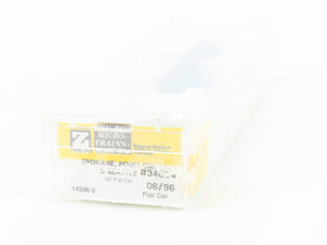 Z Micro-Trains MTL 14506-2 SP&S Spokane Portland & Seattle 50' Flatcar #34034