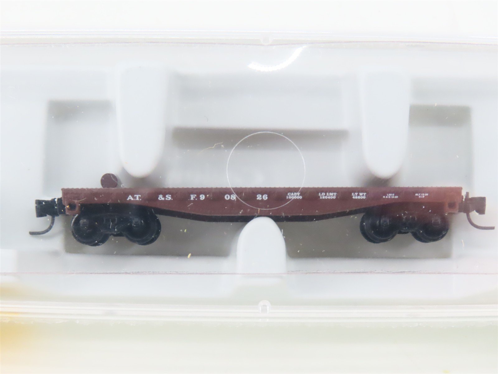 Z Scale Micro-Trains MTL 14502-2 Santa Fe Flatcar #90826