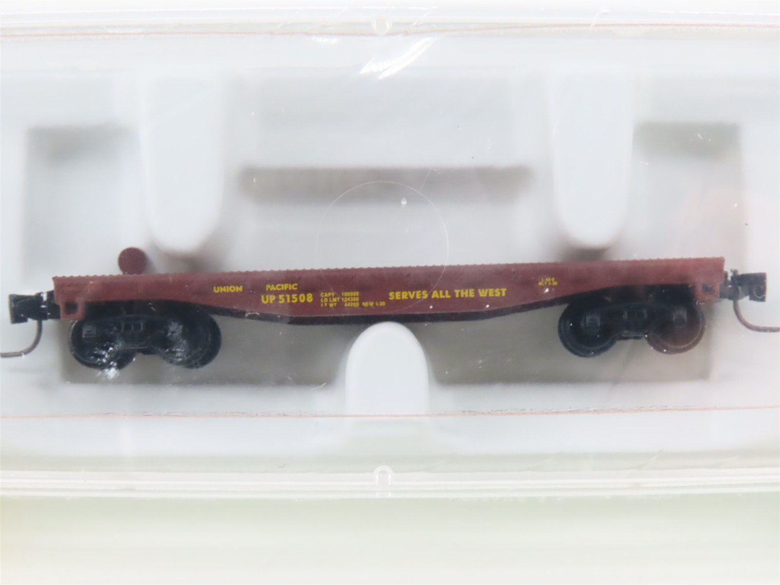 Z Scale Micro-Trains MTL 14505-2 Union Pacific Flatcar #51508