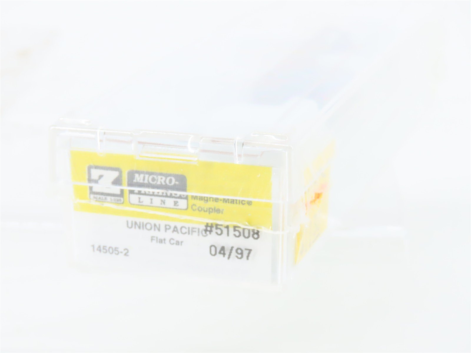 Z Scale Micro-Trains MTL 14505-2 Union Pacific Flatcar #51508