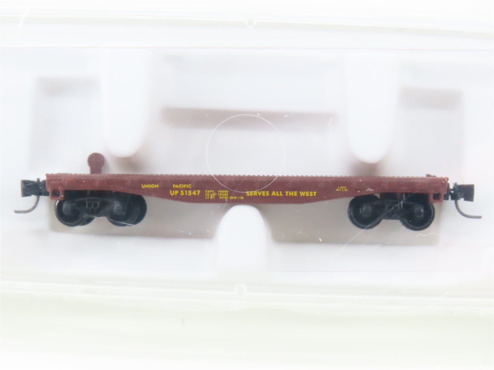 Z Scale Micro-Trains MTL 14505-2 Union Pacific Flatcar #51547