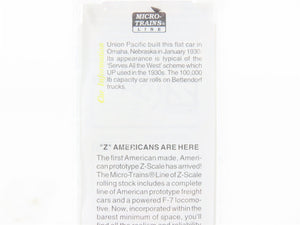 Z Scale Micro-Trains MTL 14505-2 Union Pacific Flatcar #51547