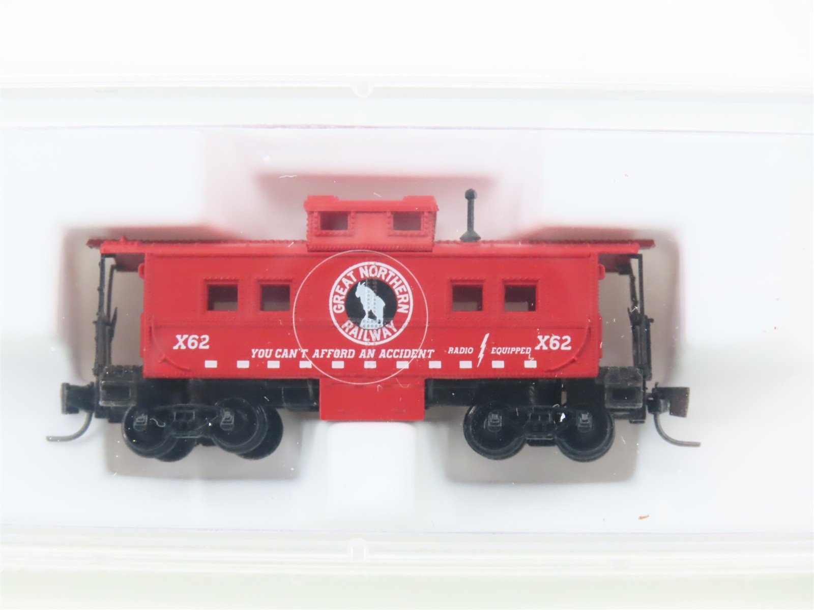 Z Scale Micro-Trains MTL 14715-2 GN Great Northern Caboose #X62