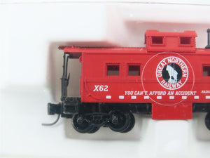 Z Scale Micro-Trains MTL 14715-2 GN Great Northern Caboose #X62