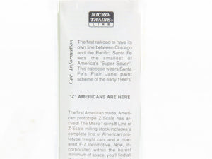Z Scale Micro-Trains MTL 14712-2 ATSF Santa Fe Caboose #1998
