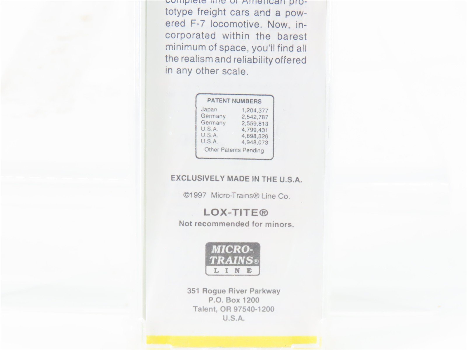 Z Scale Micro-Trains MTL 14712-2 ATSF Santa Fe Caboose #1998