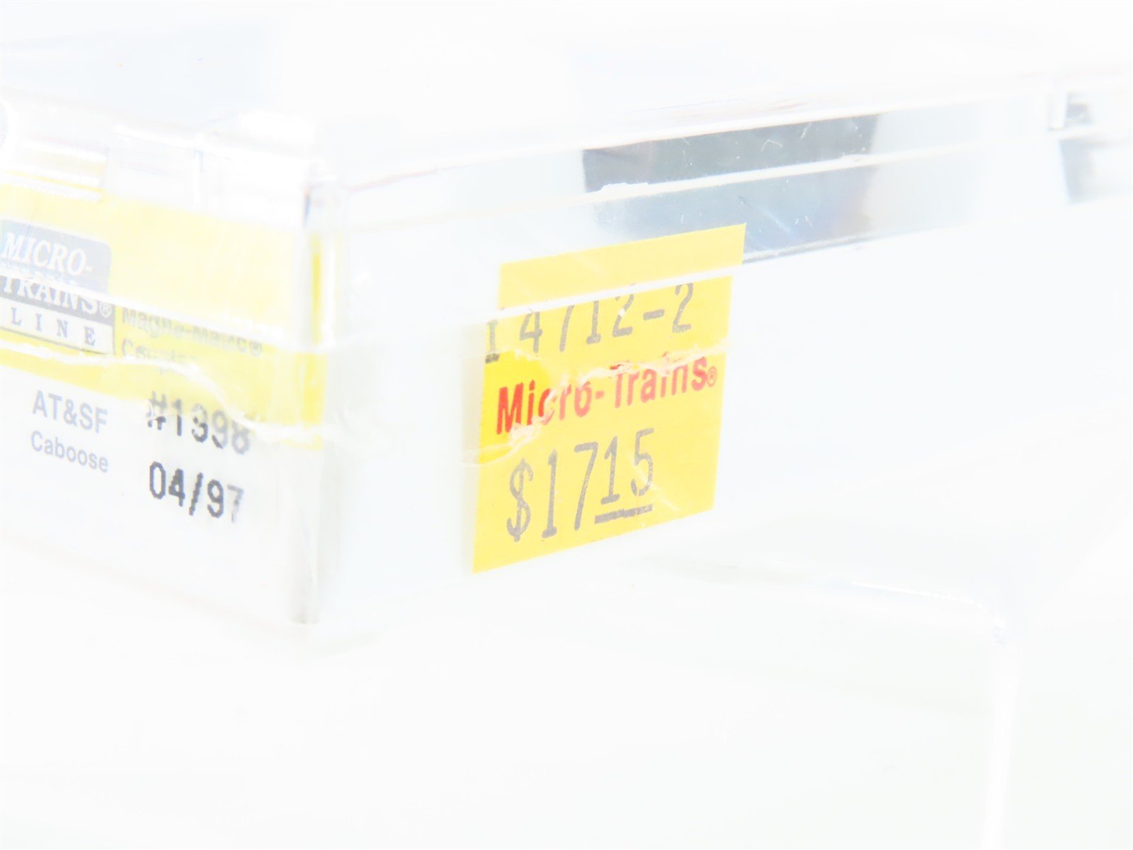 Z Scale Micro-Trains MTL 14712-2 ATSF Santa Fe Caboose #1998