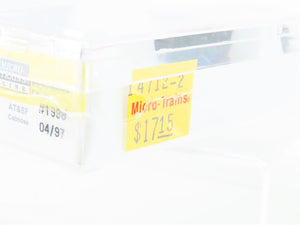 Z Scale Micro-Trains MTL 14712-2 ATSF Santa Fe Caboose #1998
