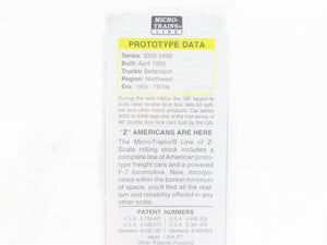 Z Scale Micro-Trains MTL 14802-2 GN Great Northern 40' Standard Boxcar #3350