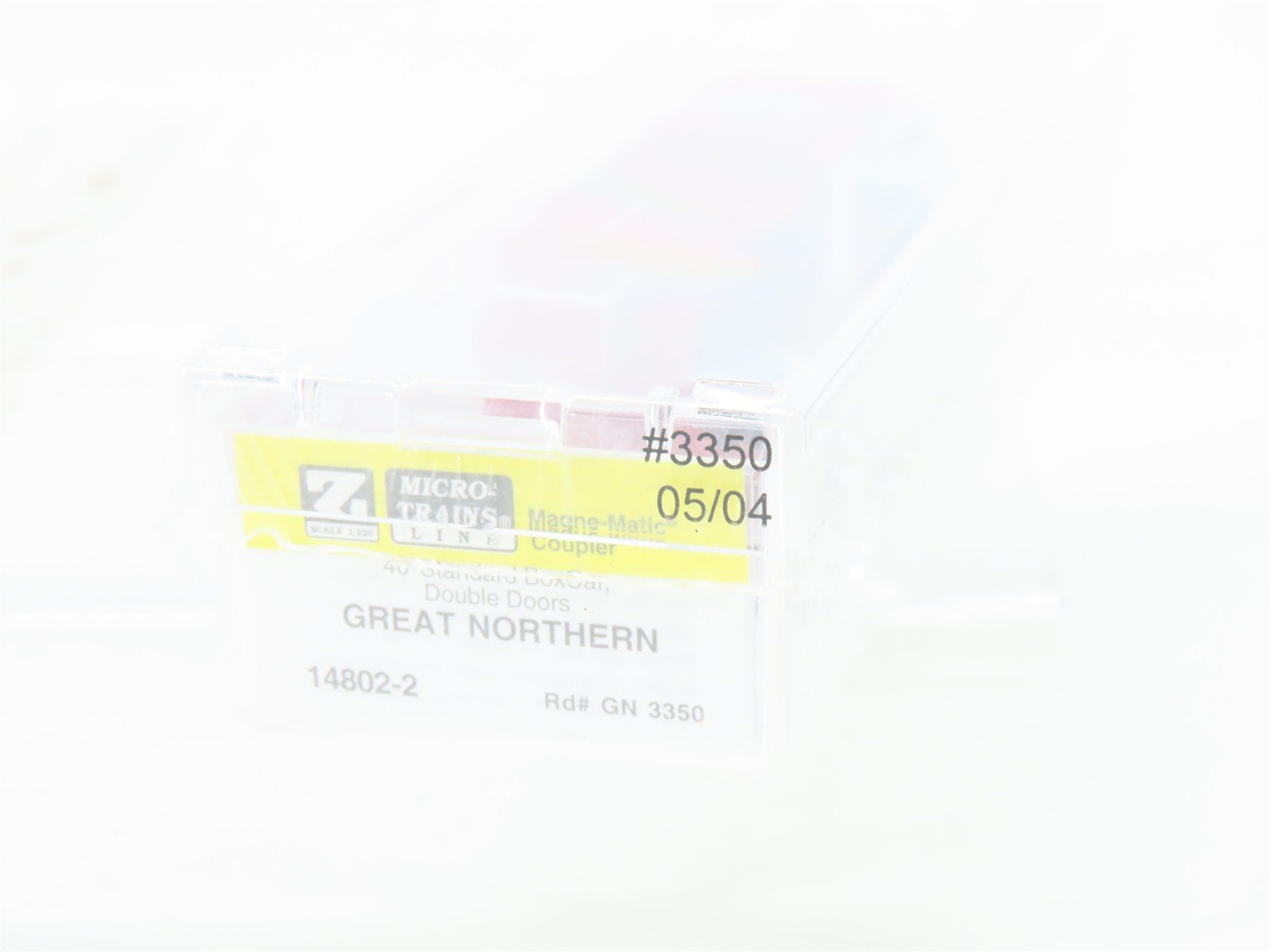Z Scale Micro-Trains MTL 14802-2 GN Great Northern 40' Standard Boxcar #3350