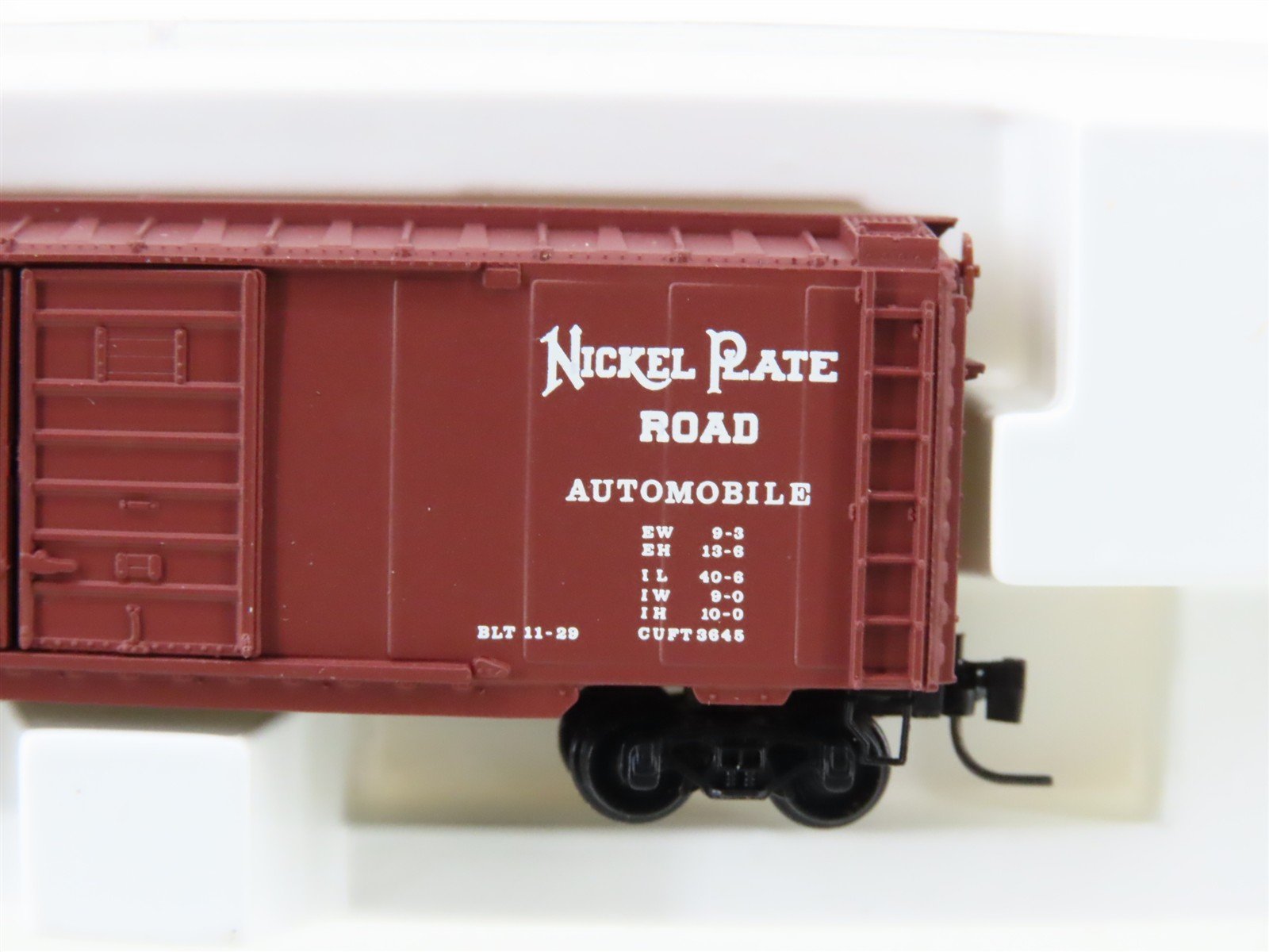 Z Scale Kadee Micro-Trains MTL 14801-2 NKP Nickel Plate Road 40' Boxcar #2244