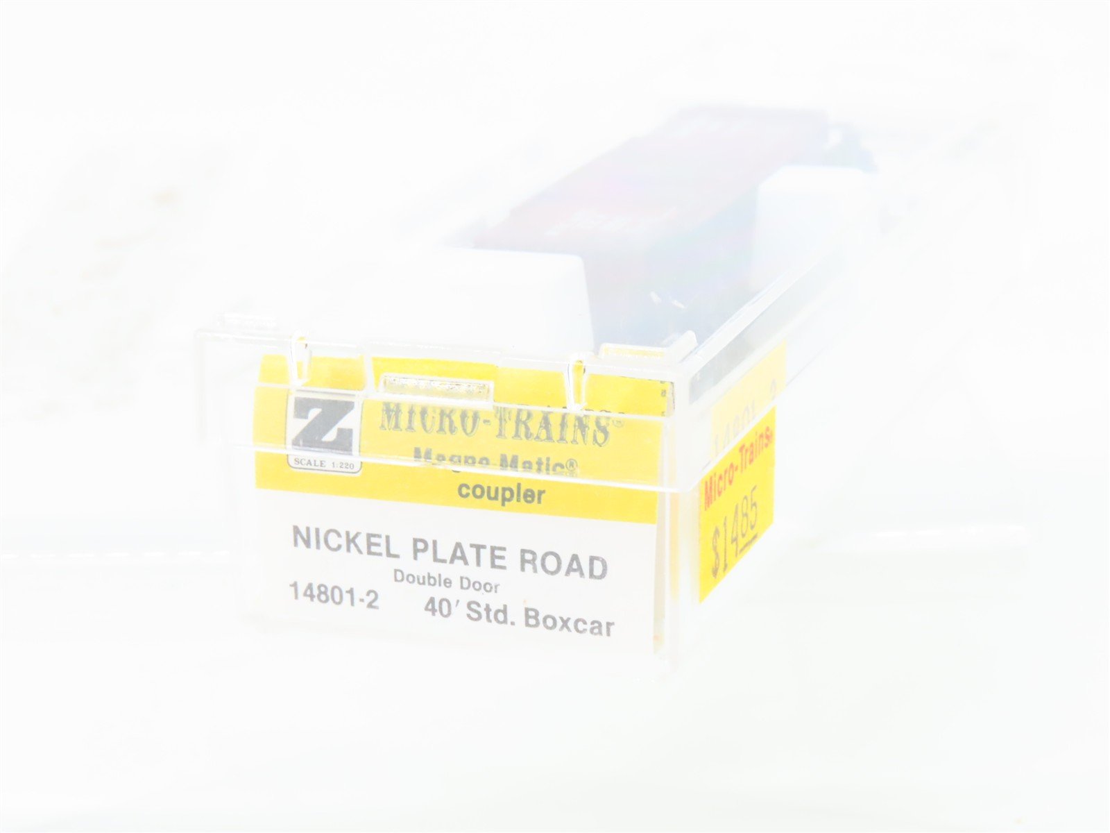 Z Scale Kadee Micro-Trains MTL 14801-2 NKP Nickel Plate Road 40' Boxcar #2244