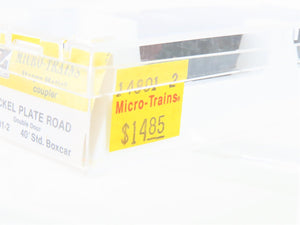 Z Scale Kadee Micro-Trains MTL 14801-2 NKP Nickel Plate Road 40' Boxcar #2244