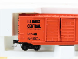 Z Scale Kadee Micro-Trains MTL 14805-2 IC Illinois Central 40' Boxcar #136998