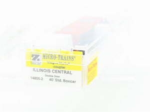 Z Scale Kadee Micro-Trains MTL 14805-2 IC Illinois Central 40' Boxcar #136998
