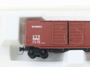 Z Micro-Trains MTL 14815-2 GTW Grand Trunk Western 40' Automobile Boxcar #585881