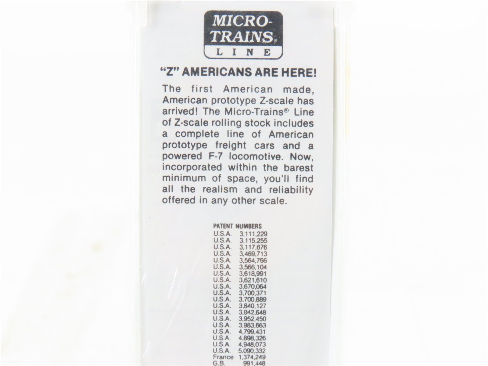 Z Micro-Trains MTL 14815-2 GTW Grand Trunk Western 40' Automobile Boxcar #585881