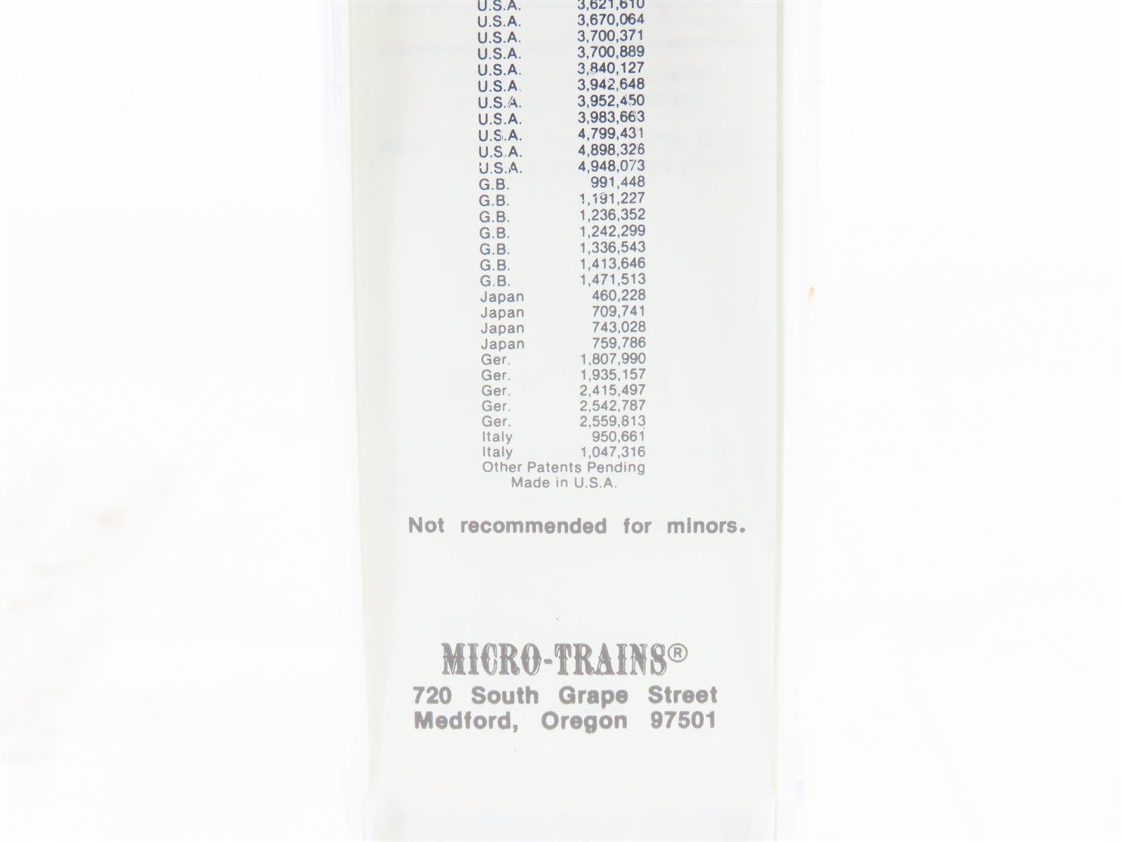 Z Micro-Trains MTL 14816-2 MKT Missouri Kansas Texas 