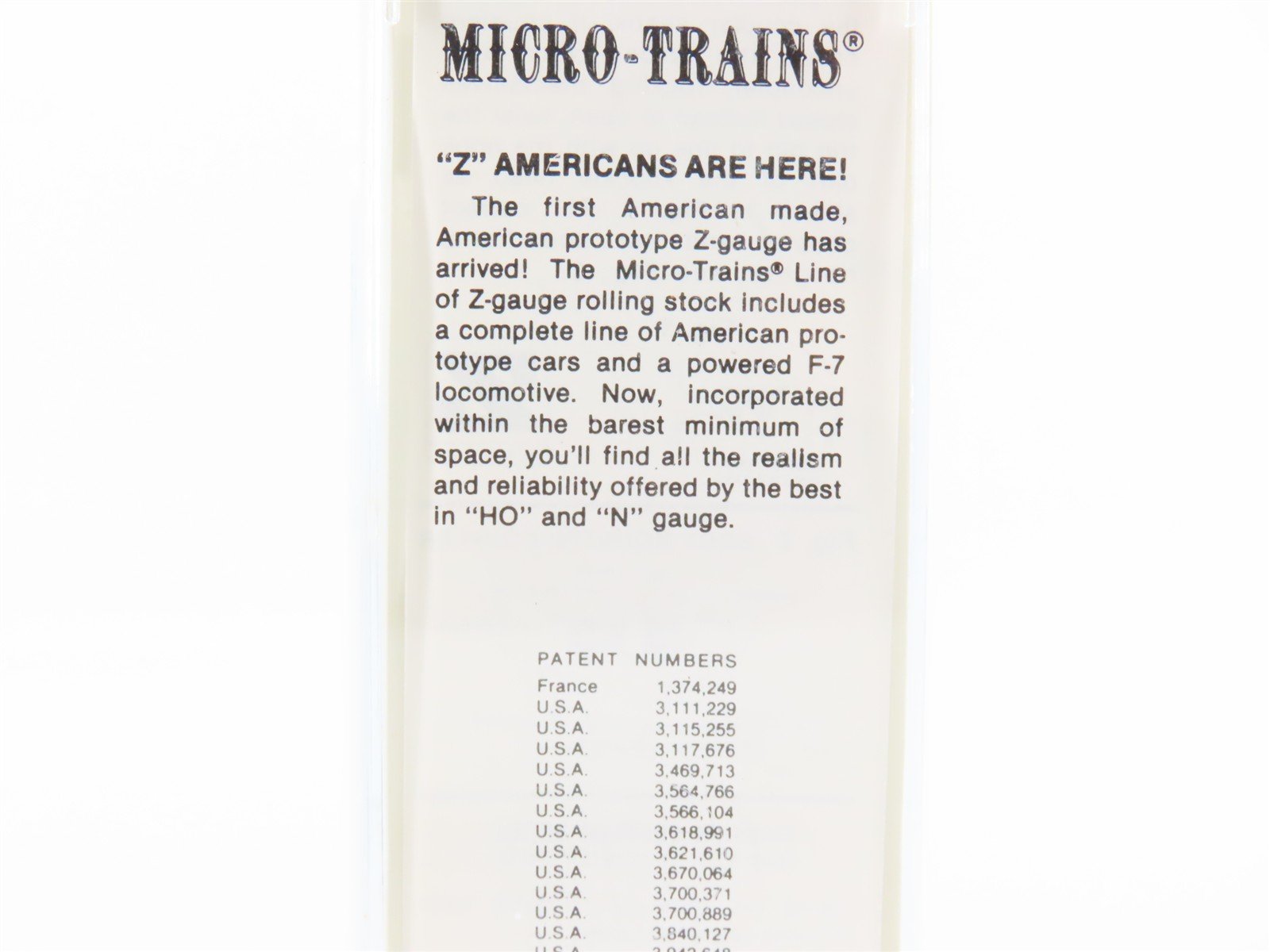 Z Scale Kadee Micro-Trains MTL 14903-2 WP 