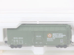 Z Scale Micro-Trains MTL 14916-2 BCOL British Columbia 40' Boxcar #8004