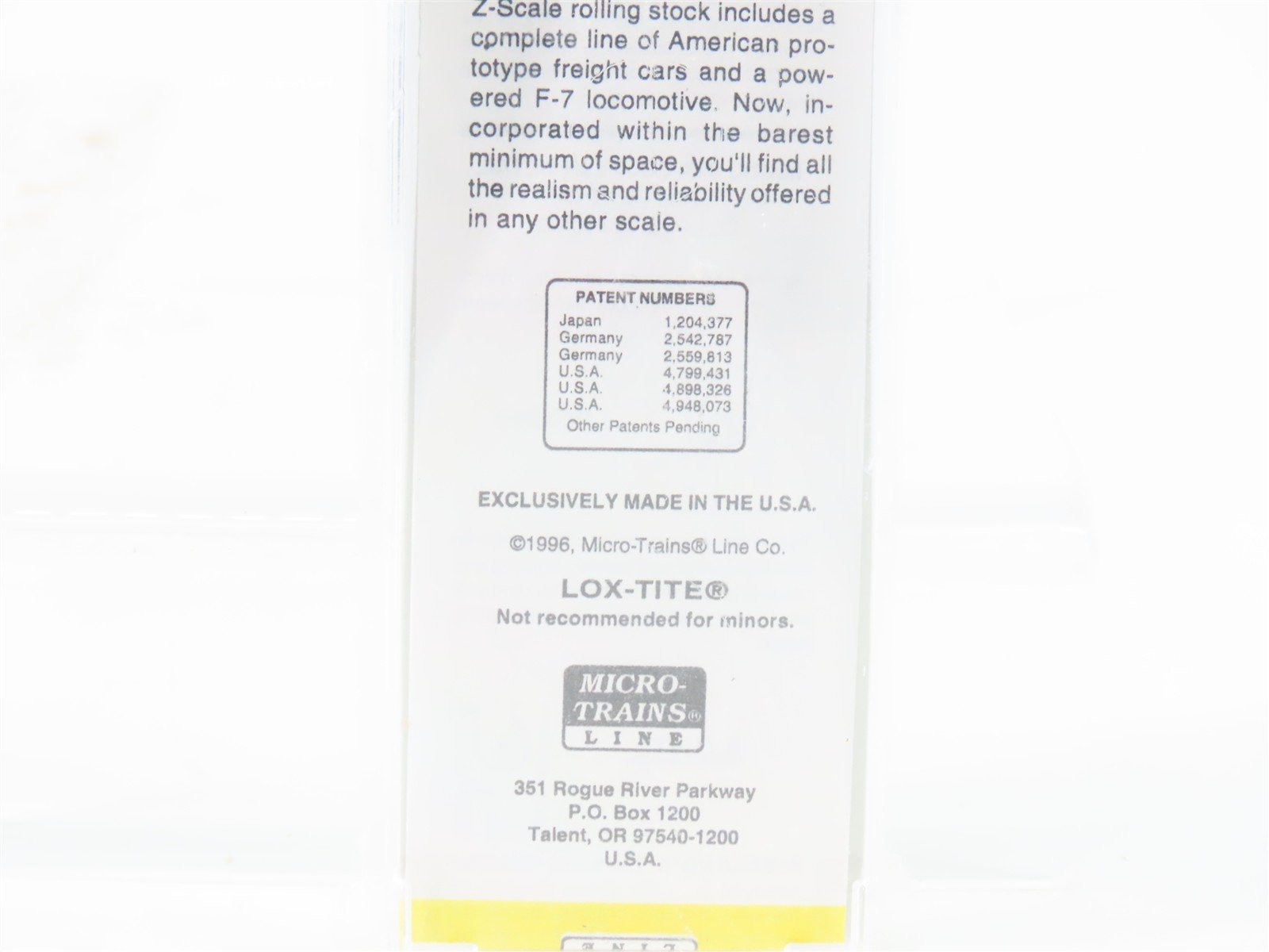 Z Scale Micro-Trains MTL 14915-2 NP Northern Pacific 40' Boxcar #98585