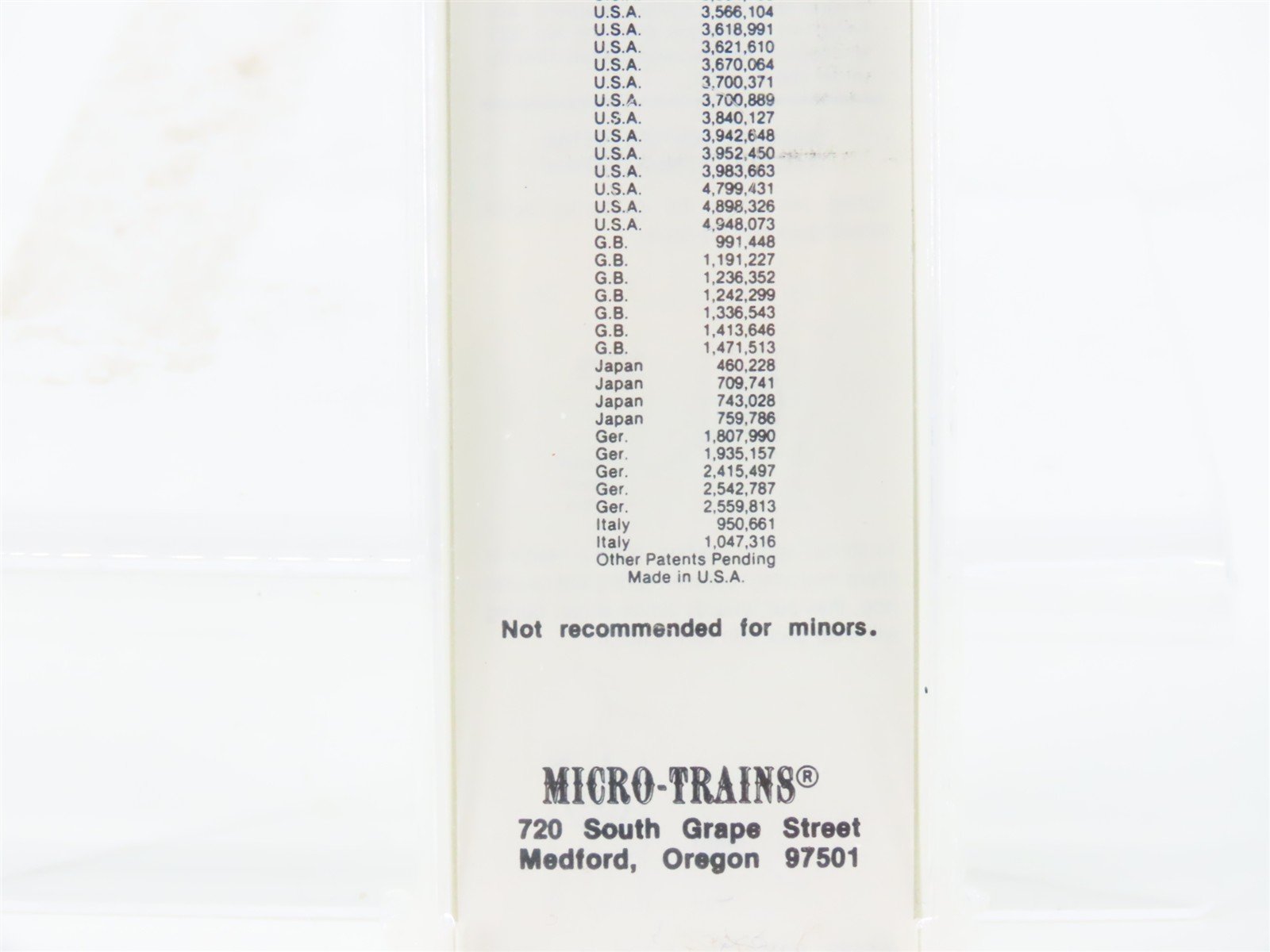 Z Scale Micro-Trains MTL 14912-2 MILW Milwaukee Road 40' Boxcar #8905