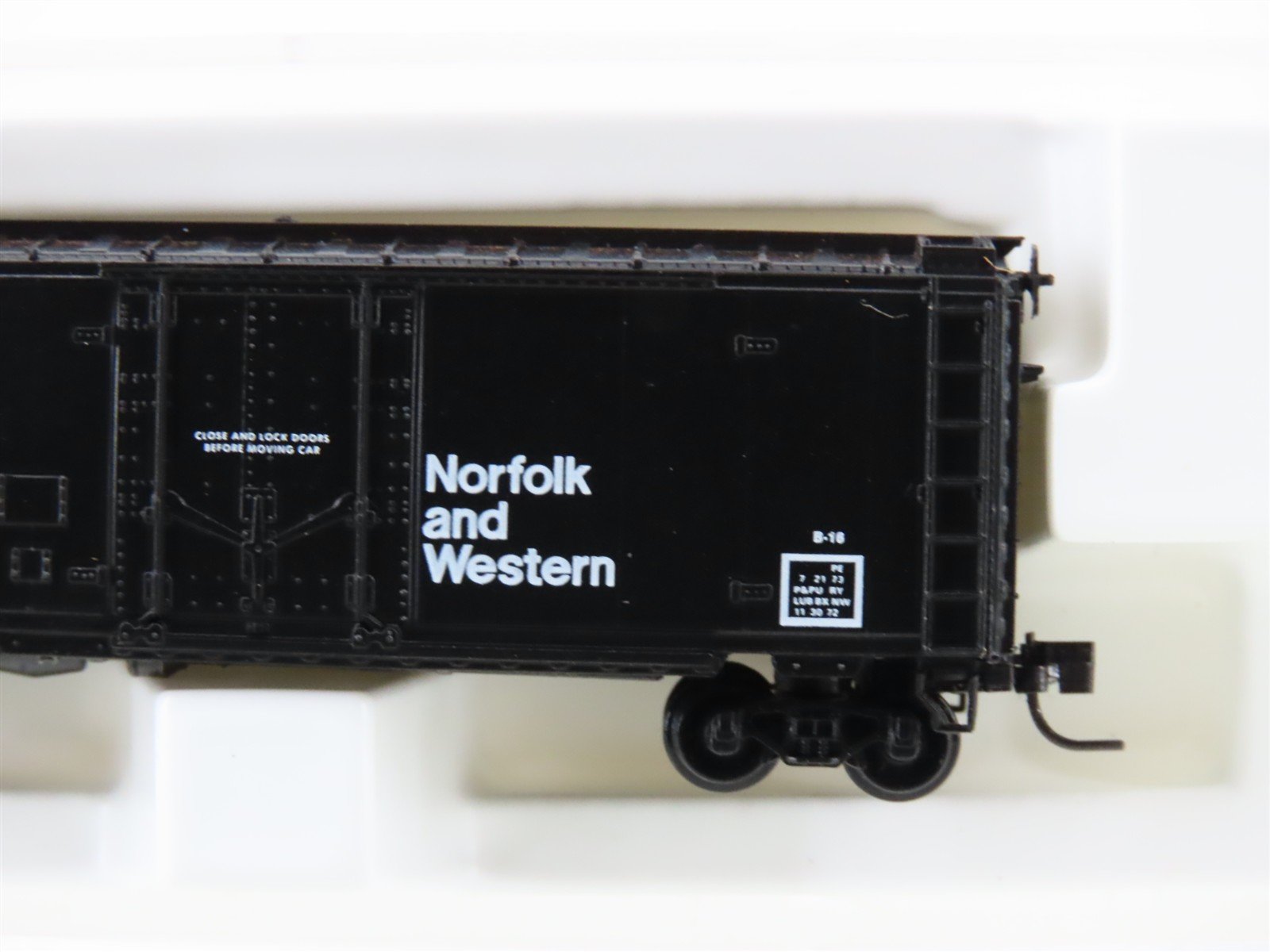 Z Scale Kadee Micro-Trains MTL 14910-2 N&W Norfolk & Western 40' Boxcar #47500