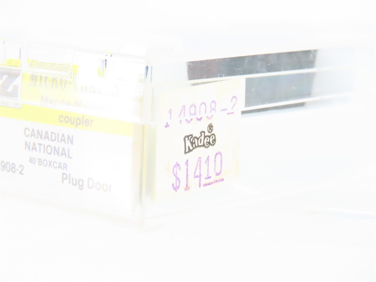 Z Scale Kadee Micro-Trains MTL 14908-2 CN Canadian National 40' Boxcar #290105