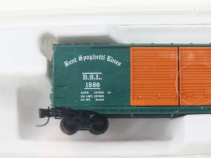 Z Scale Micro-Trains MTL Special Run BSL Best Spaghetti Lines 50' Boxcar #1980