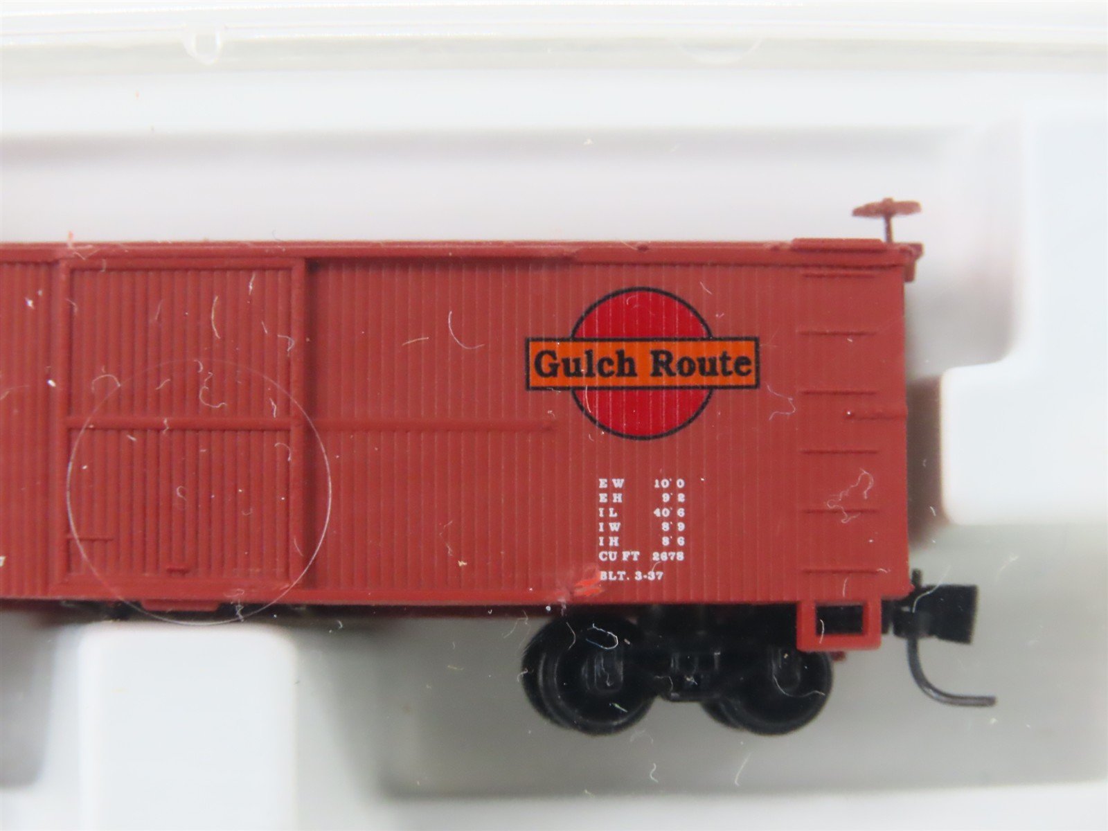 Z Scale Micro-Trains MTL Heritage Collection GGYV&N Gulch Route 40' Boxcar 77569