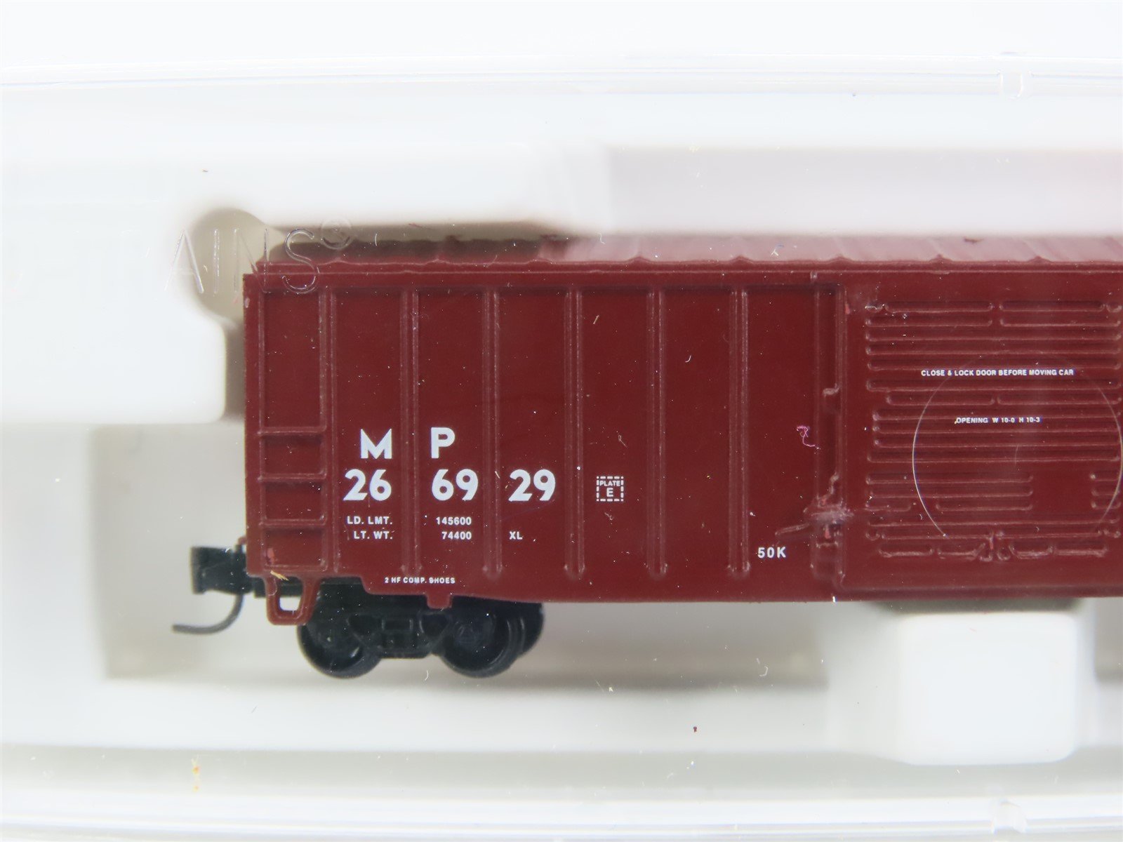 Z Scale Micro-Trains MTL Special Run MP UP NMRA 60th Anniversary Box Car #266929