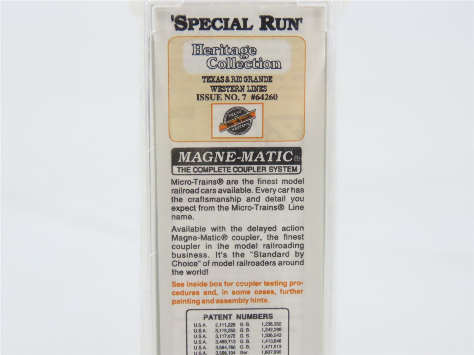 Z Micro-Trains MTL Special Run T&RGW Texas & Rio Grande Western Box Car #64260