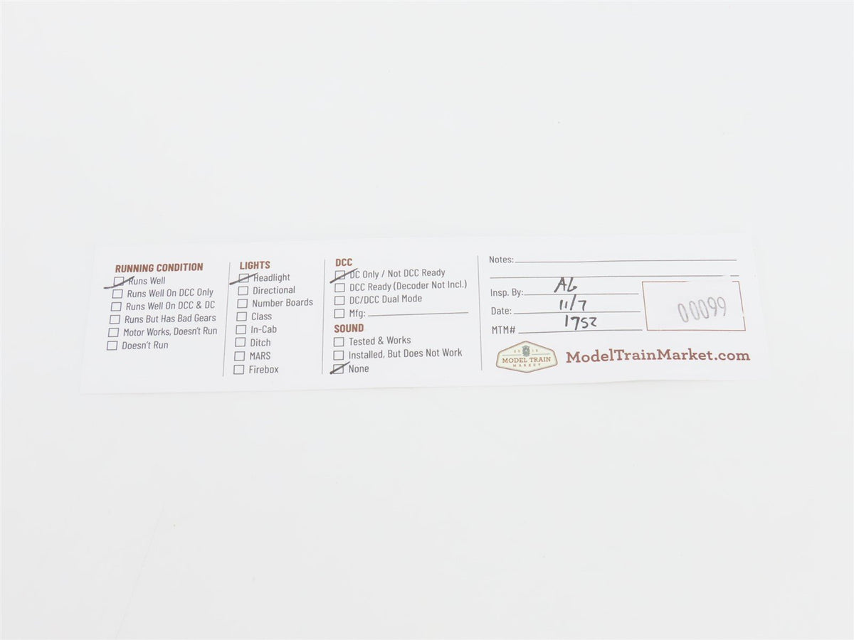 Z Scale Micro-Trains MTL 14003-2 NYC New New York Central F7A Diesel Loco #1710