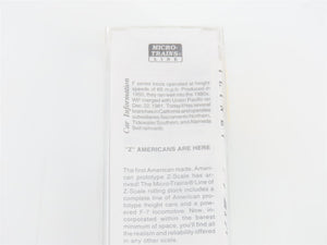 Z Scale Micro-Trains MTL 14006-2 WP Western Pacific F7A Diesel Locomotive SEALED
