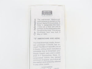 Z Scale Micro-Trains MTL 14007-2 ATSF Santa Fe F7A Diesel Locomotive #331 SEALED