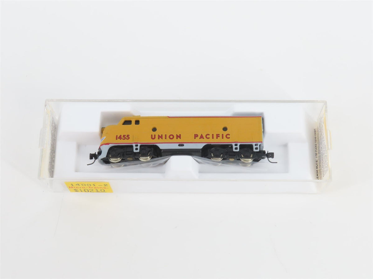 Z Scale Micro-Trains MTL 14001-2 UP Union Pacific F7A Diesel Locomotive #1455