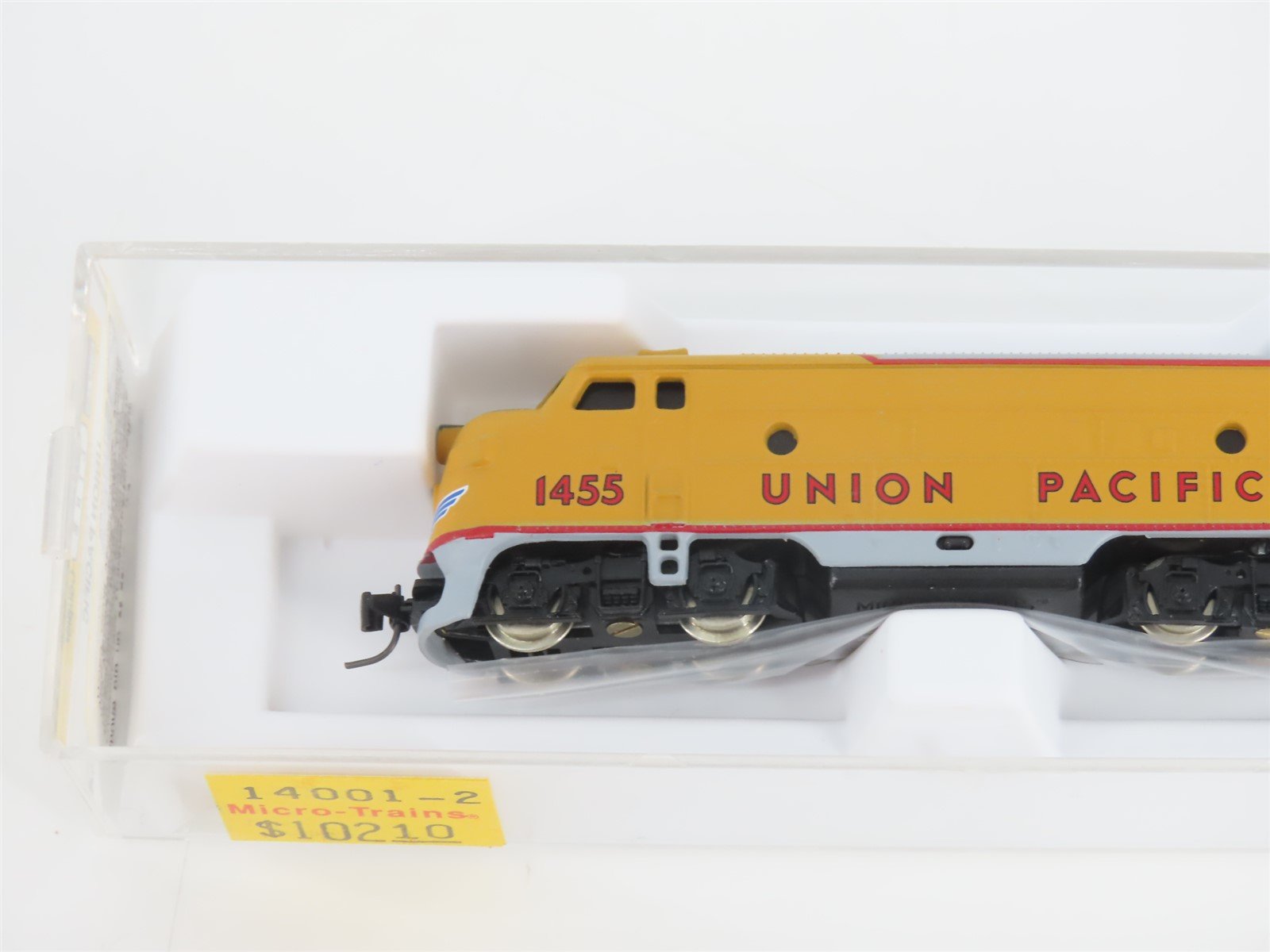 Z Scale Micro-Trains MTL 14001-2 UP Union Pacific F7A Diesel Locomotive #1455