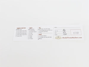 Z Scale Micro-Trains MTL 14001-2 UP Union Pacific F7A Diesel Locomotive #1455