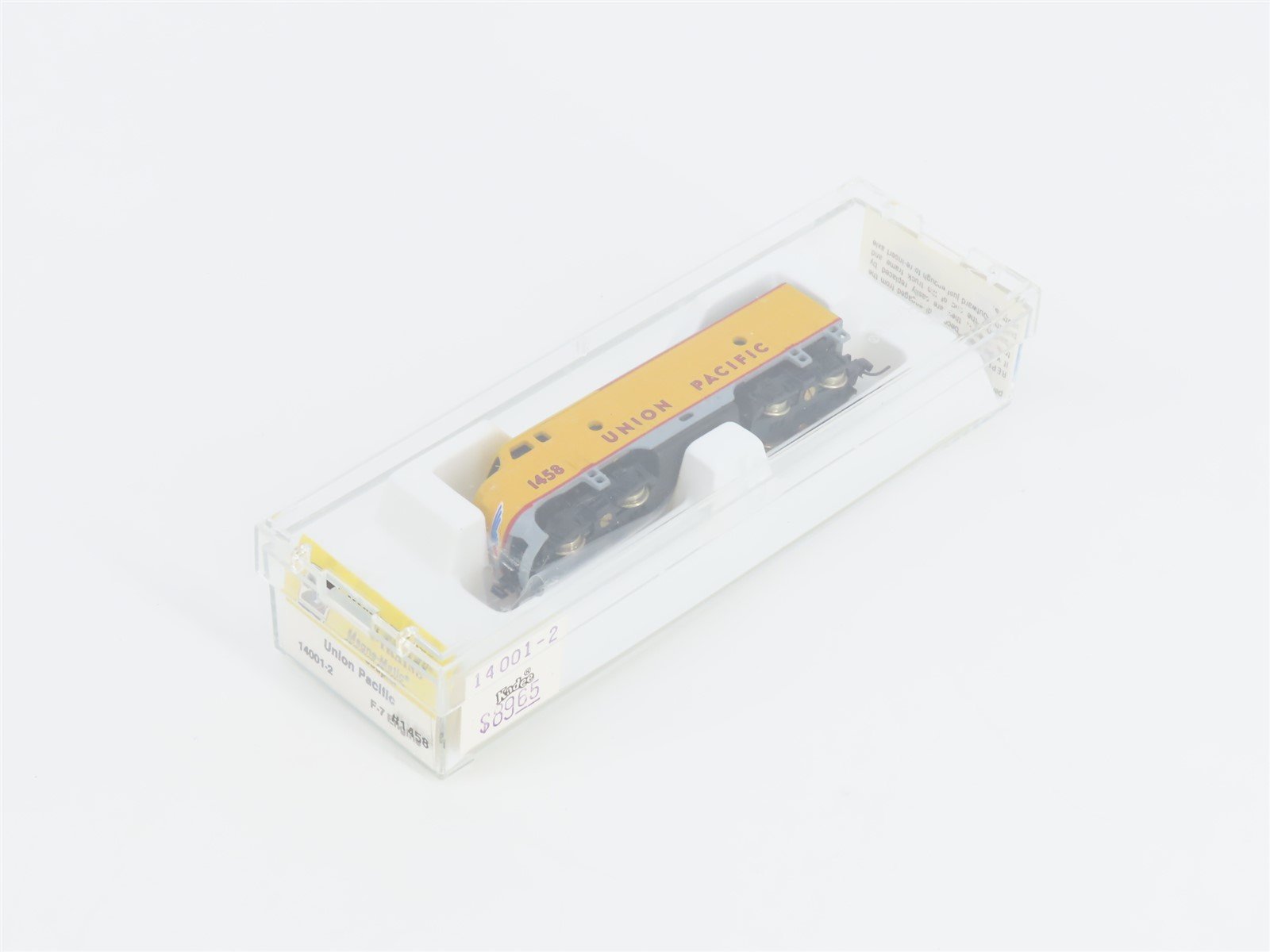 Z Scale Micro-Trains MTL 14001-2 UP Union Pacific F7A Diesel Locomotive #1458