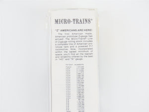 Z Scale Micro-Trains MTL 14004-2 SP Southern Pacific F7A Diesel Locomotive #6110