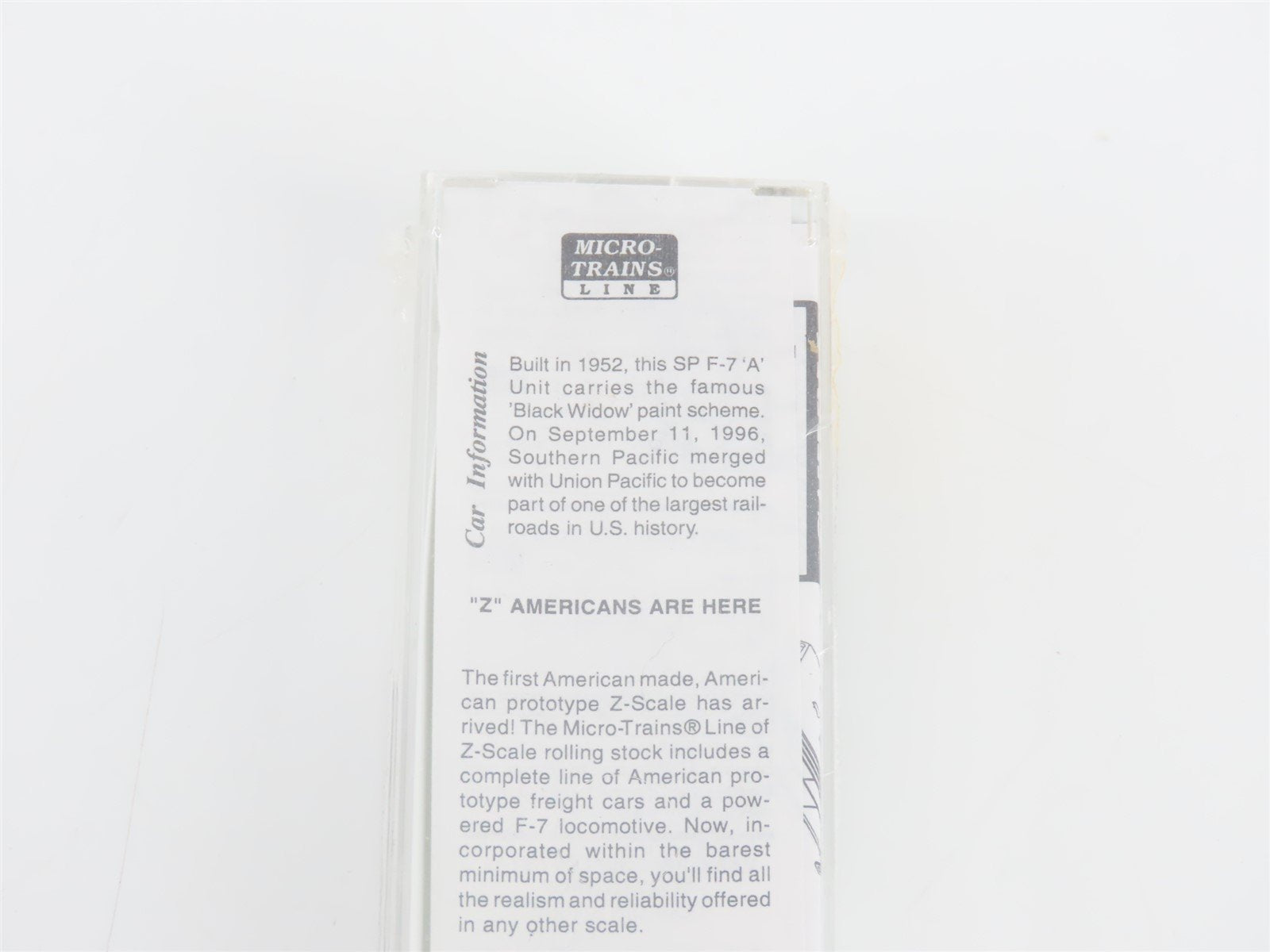 Z Micro-Trains MTL 14004-2 SP Southern Pacific F7A Diesel Loco #6110 SEALED