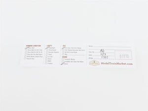 Z Scale Micro-Trains MTL 14002-2 PRR Pennsylvania F7A Diesel Locomotive #9508