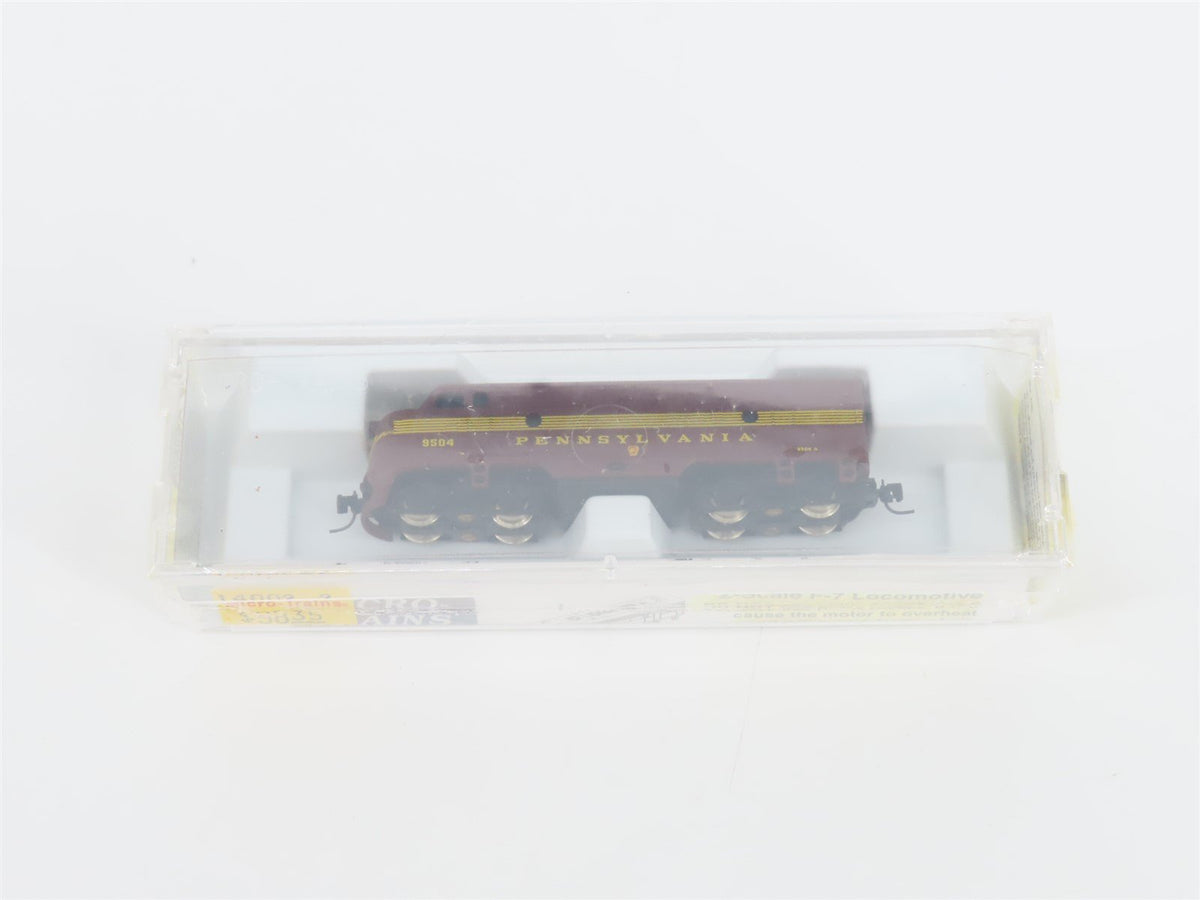 Z Scale Micro-Trains MTL 14002-2 PRR Pennsylvania F7A Diesel Loco #9504 SEALED
