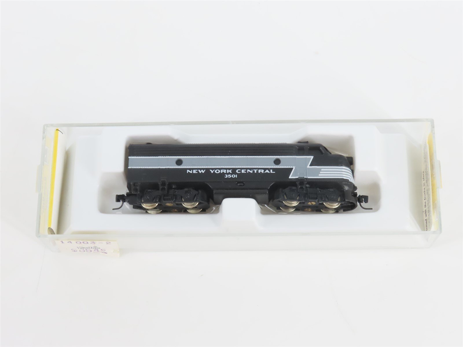 Z Scale Micro-Trains MTL 14003-2 NYC New York Central F7A Diesel Loco #3501