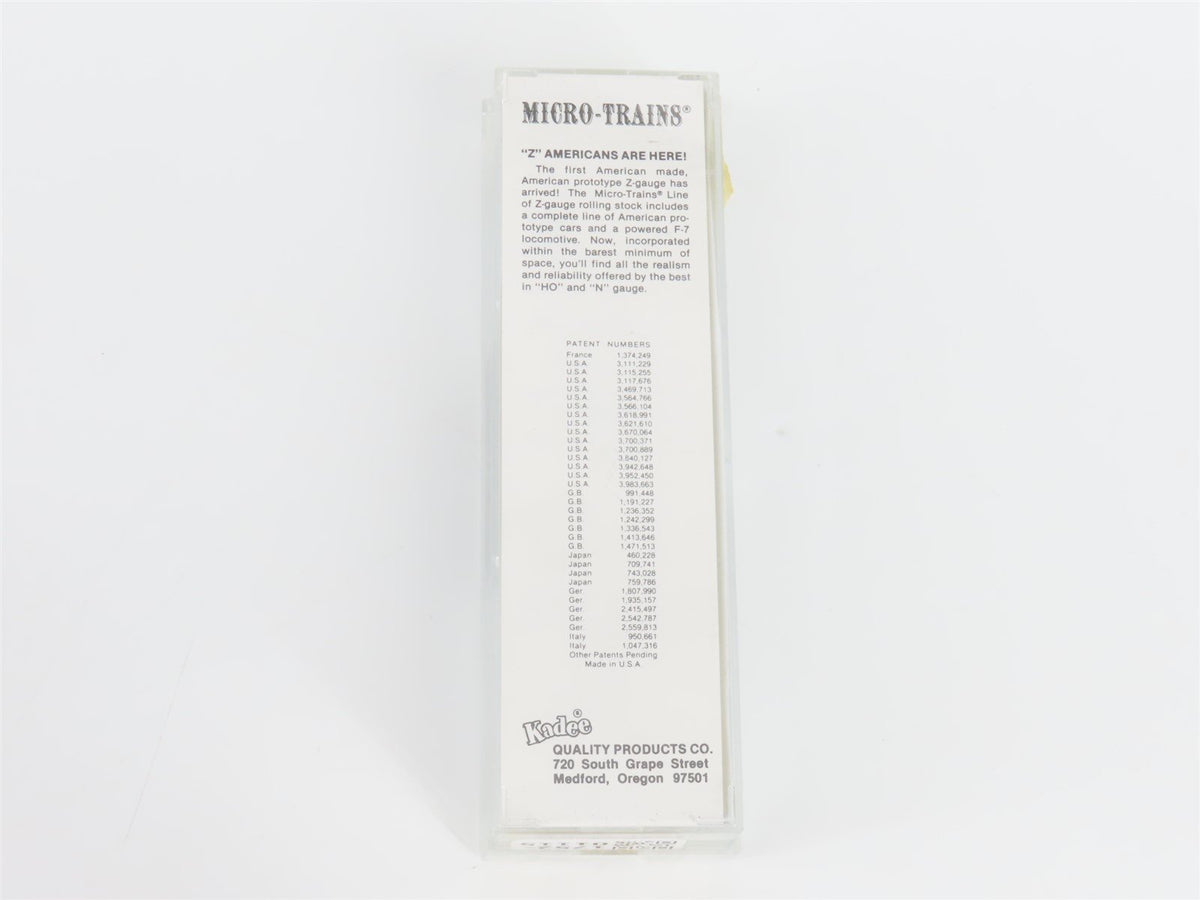 Z Scale Micro-Trains MTL 14003-2 NYC New York Central F7A Diesel Loco #3501